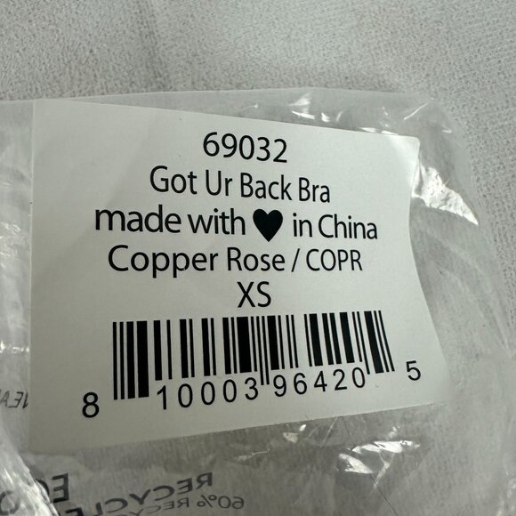 We Are HAH Women's Got Ur Back Bra Size XS Black Lace - Picture 4 of 4